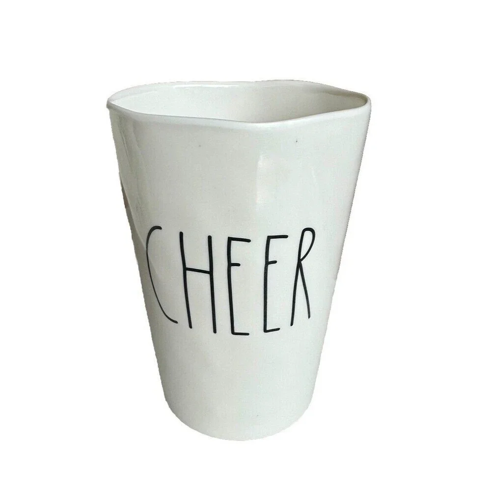 Rae Dunn New Melamine Plate Cup Merry Xmas Cheer Tumbler Set - Picture 8 of 8